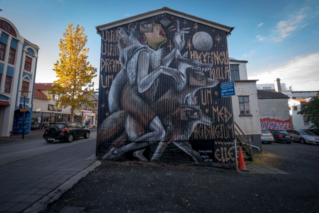 Street art in Reykjavik