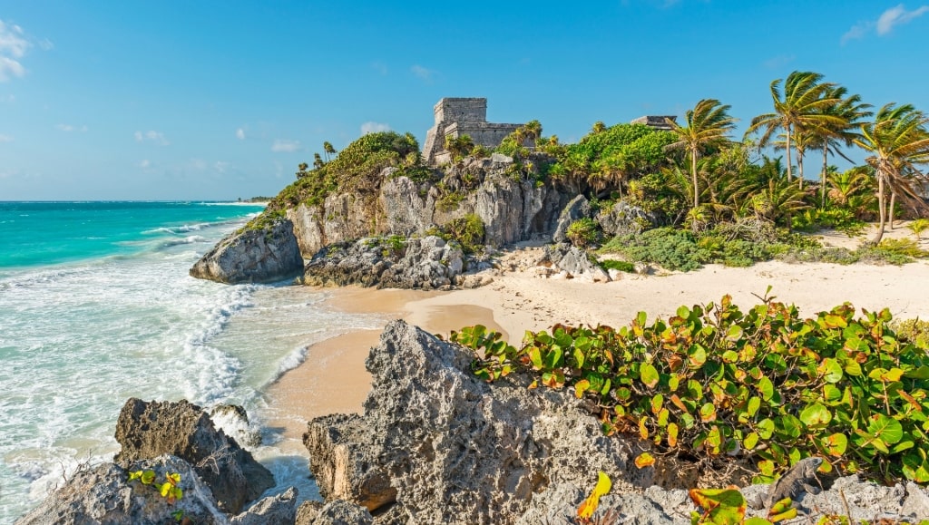 Playa Paraíso, one of the best beaches in Mexico for families