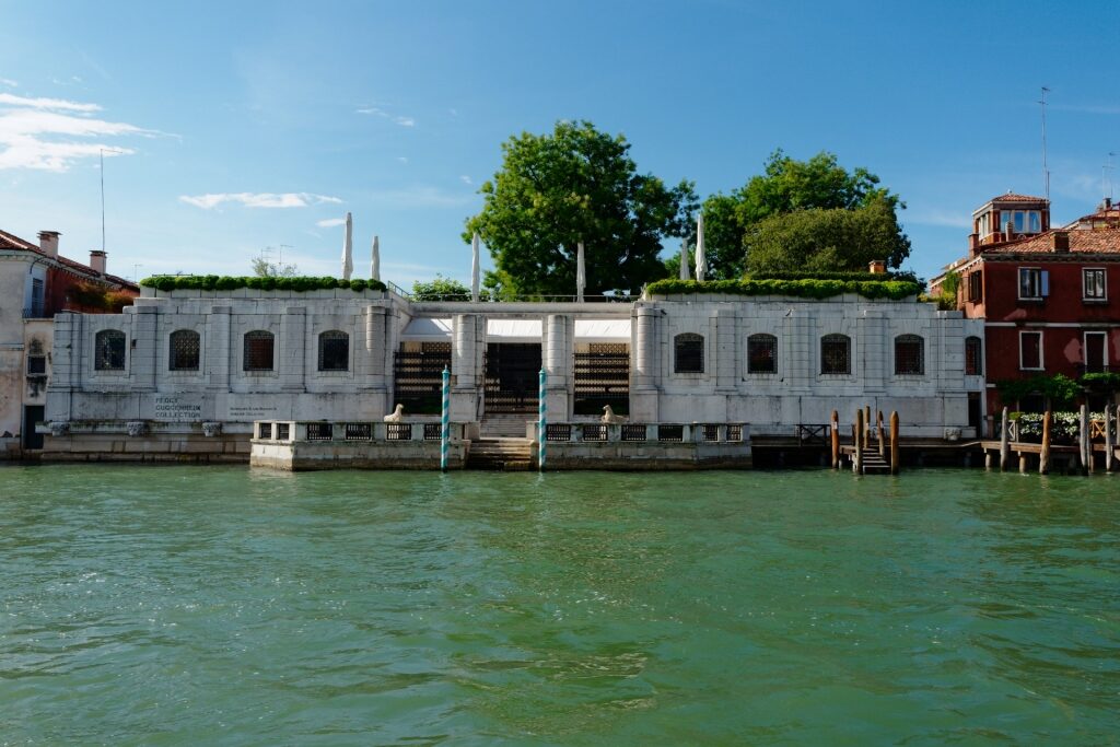 View of Peggy Guggenheim Collection from the water