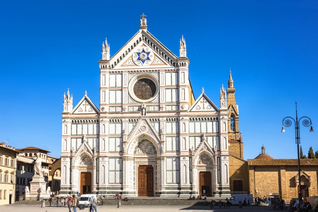 Exterior of the Basilica of Santa Croce