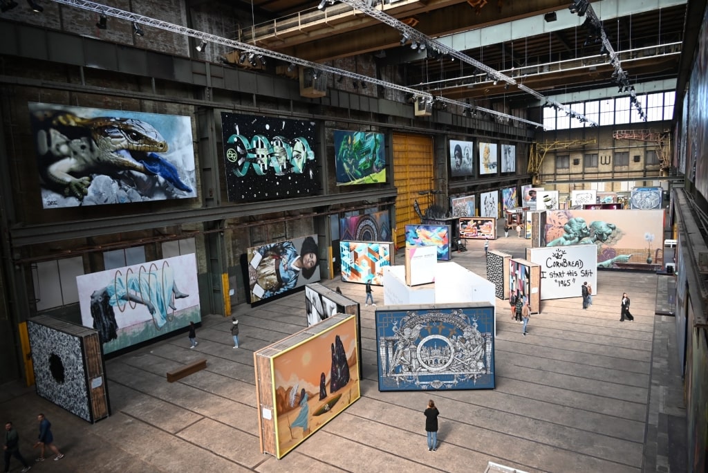 View inside STRAAT Museum