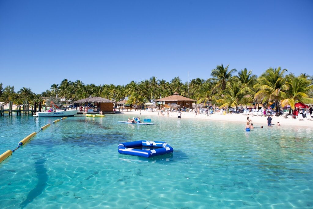 Blue Lagoon Island, one of the best things to do in the Bahamas