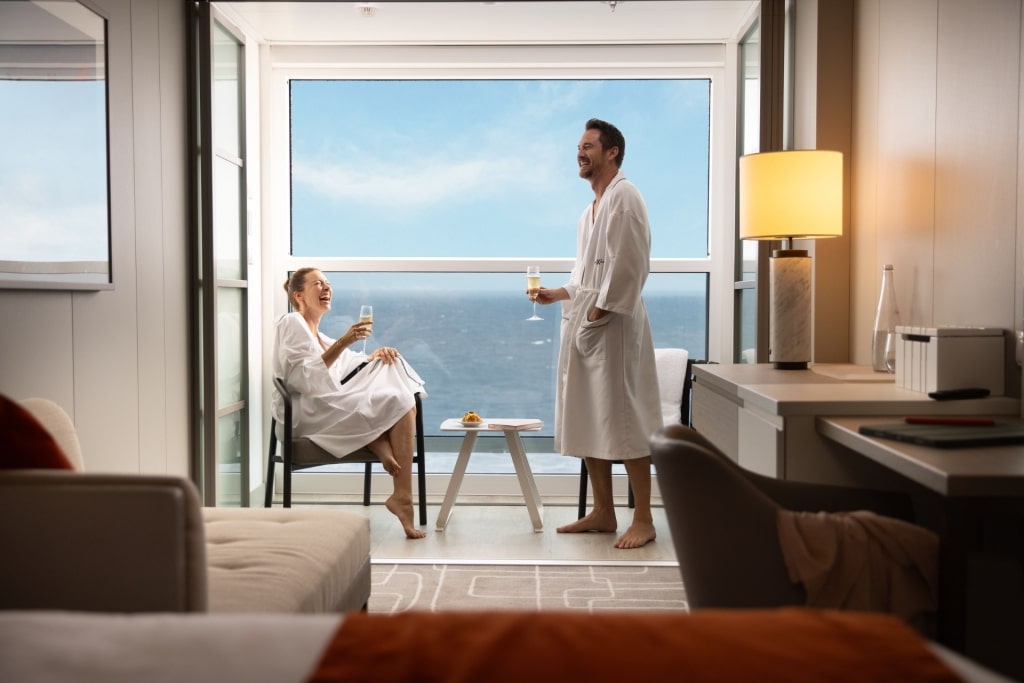 Disembarkation port - Celebrity Ascent Infinite Veranda
