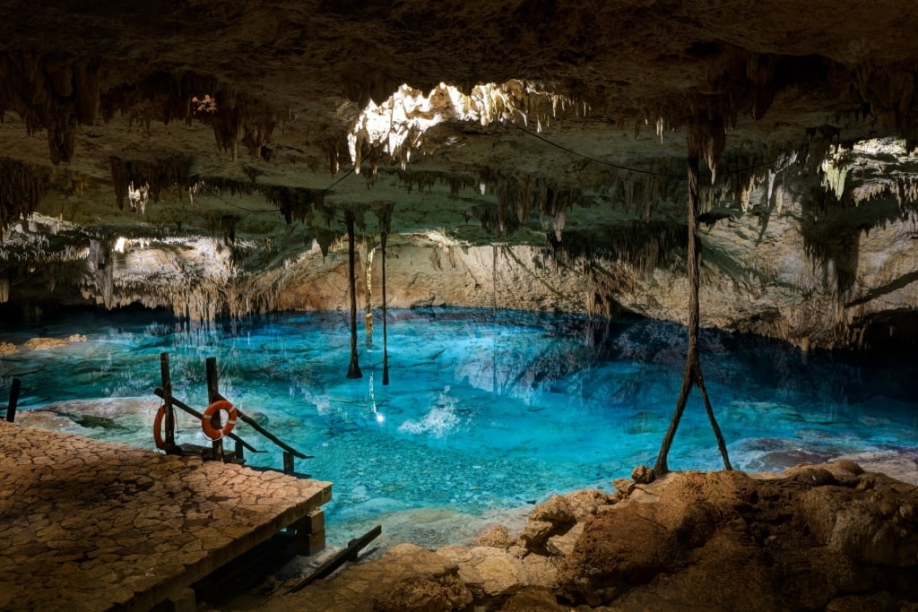 Cenote Taak Bi Ha, one of the best cenotes near Cancun