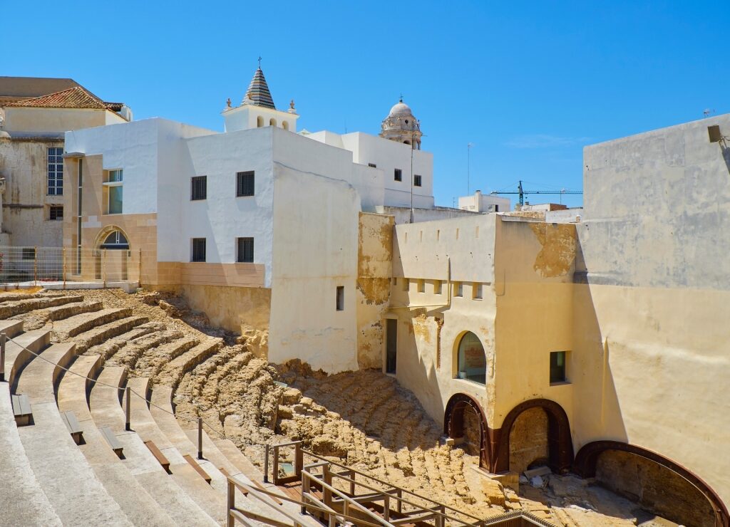 Historic site of Teatro Romano de Cadiz