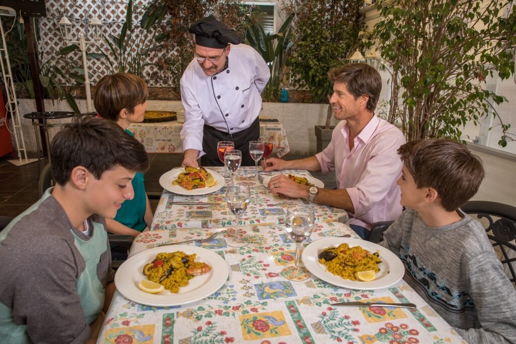 Tipping in Spain - Restaurant in Cartagena