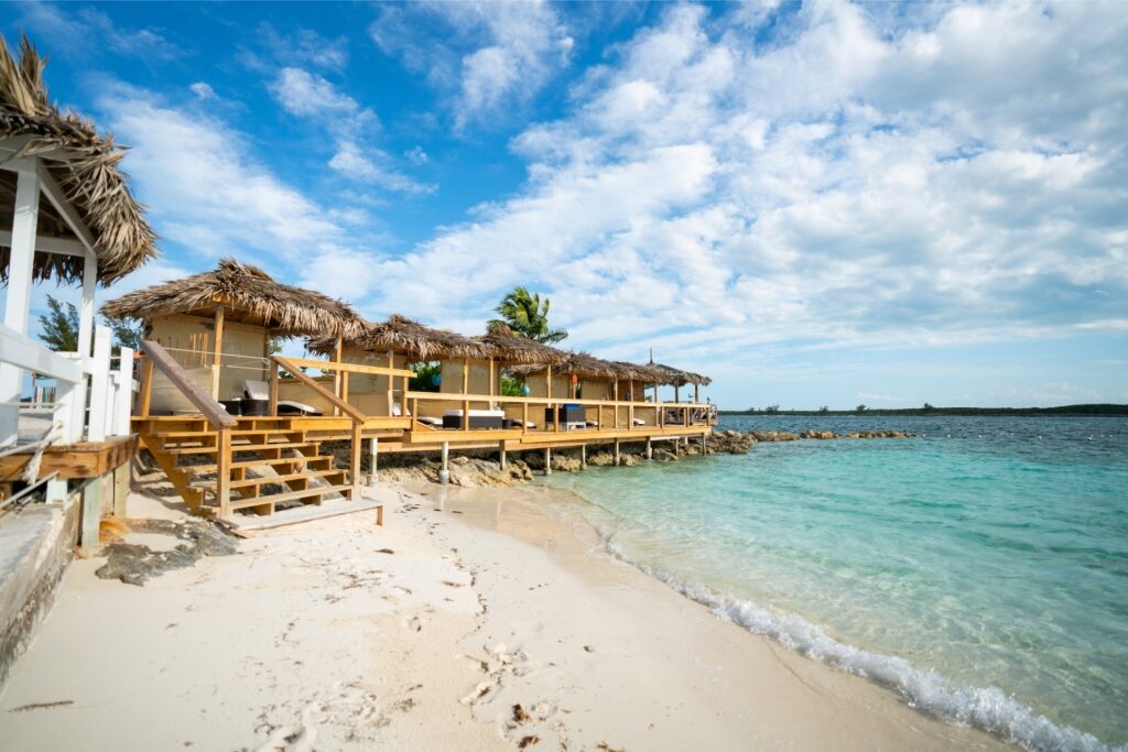 White sand beach of Pearl Island