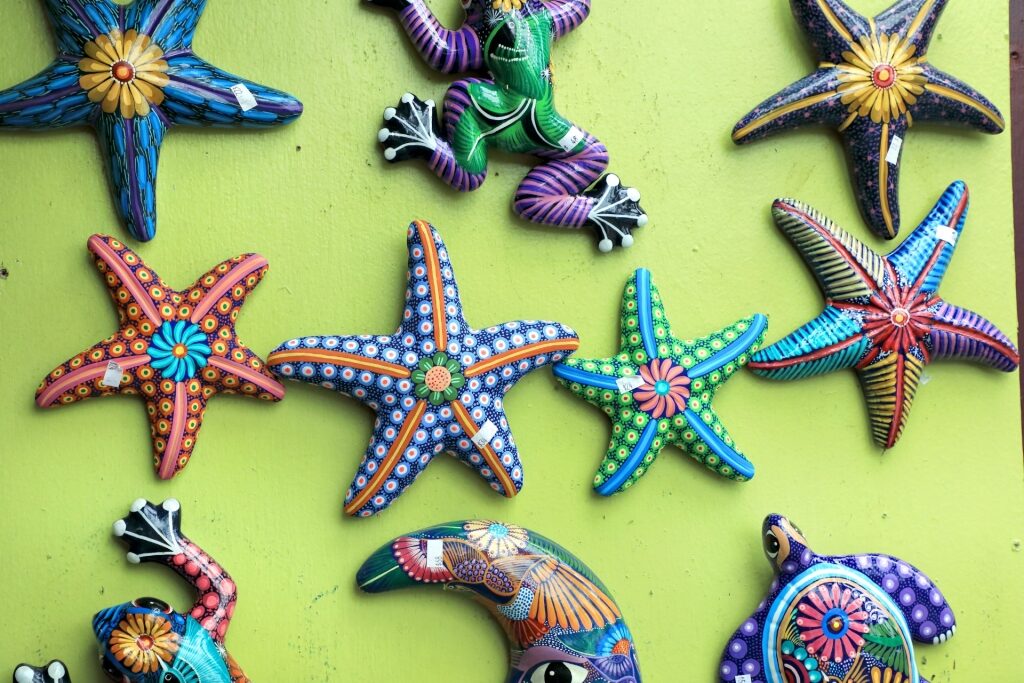 Souvenirs at a market in Key West